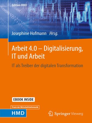 cover image of Arbeit 4.0 – Digitalisierung, IT und Arbeit